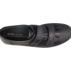 Mocassins*Ecco Soft 2.0 Velcro Black